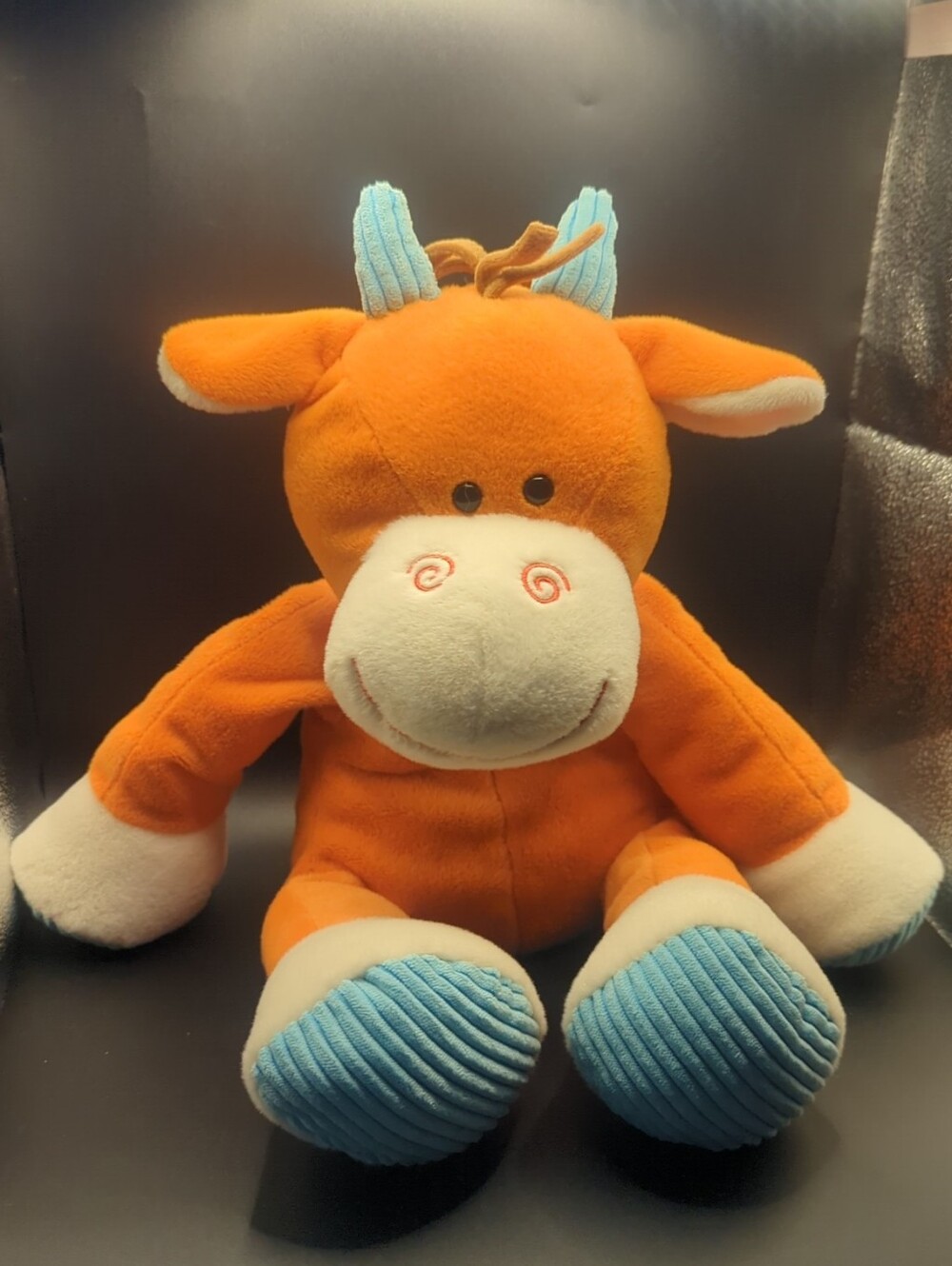 Circo │Giraffe │Orange, Blue & Brown │ 17” Plush Toy Stuffed Animal